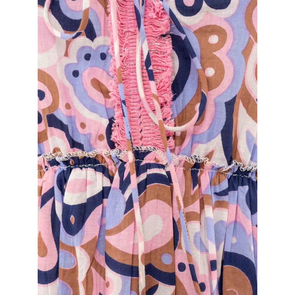 Zwillingsherz Maxikleid Paisley – Bild 2