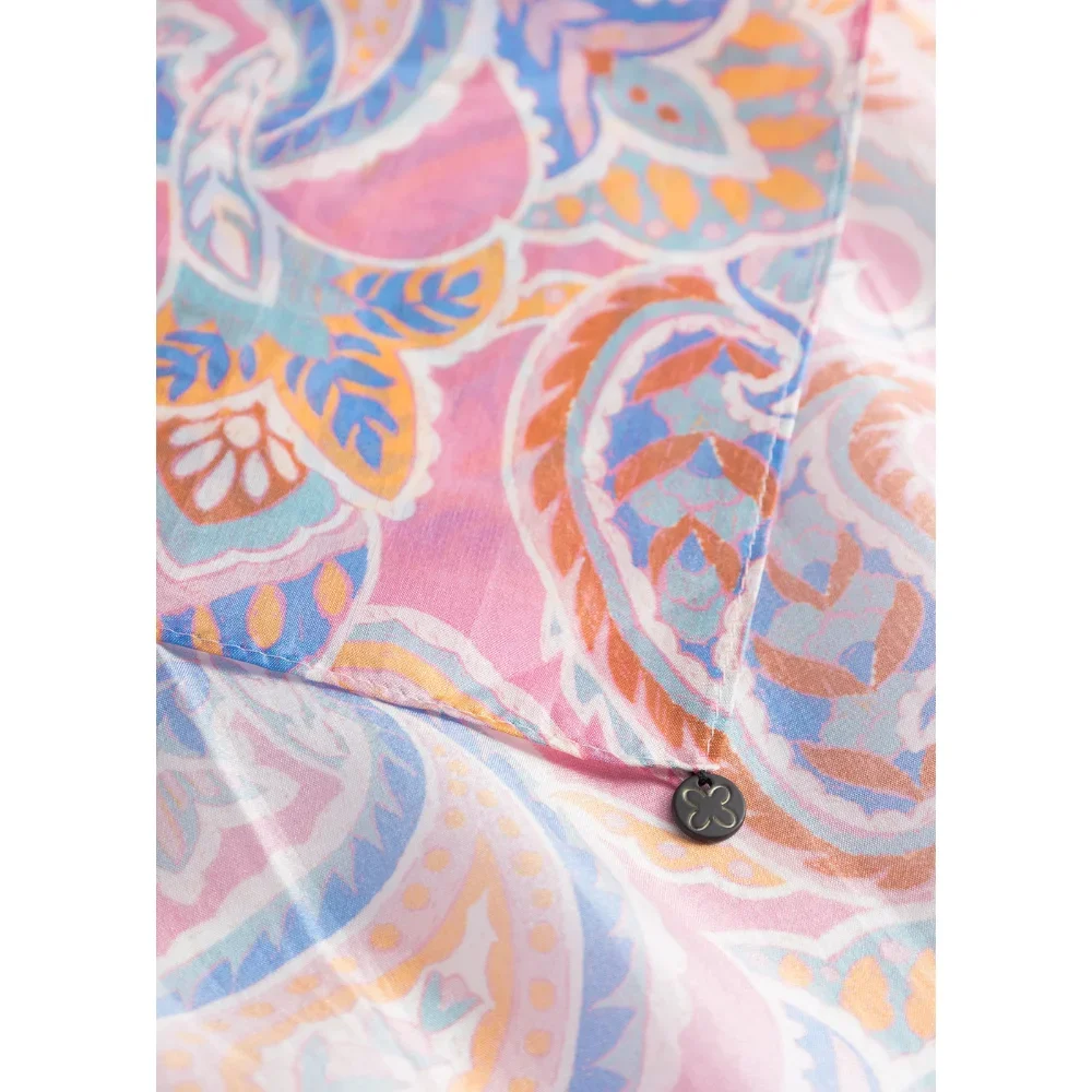 Codello Seidenschal mit Paisleymuster Pink – Bild 6