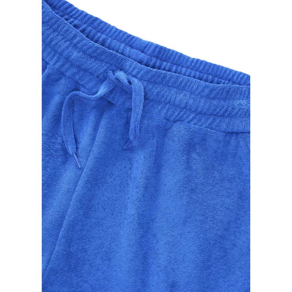 Codello Frottee-Shorts mit Herz-Stickerei Farbe Blau – Bild 2