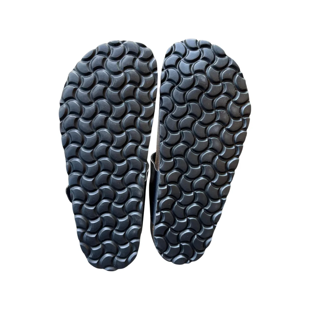 SALZHAUT Damen Zehentrenner Sandalen Schwarz – Bild 3
